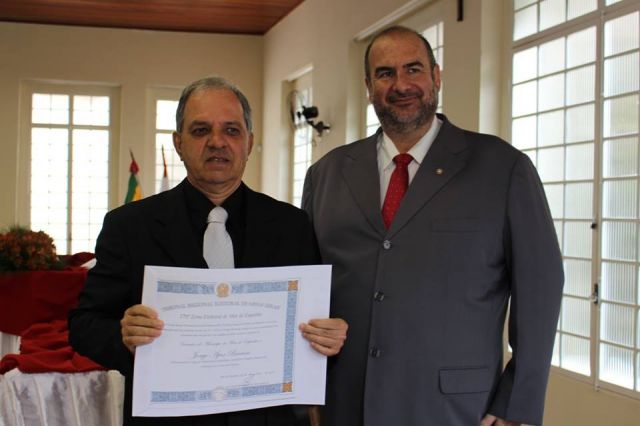 Diplomação do vereador Jorge Brovini